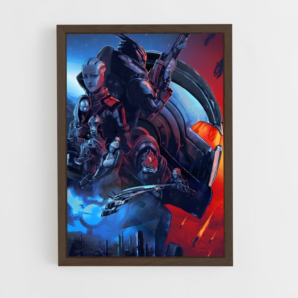 Poster Star Wars: A New Dawn – affiche Mass effect (vue 5)